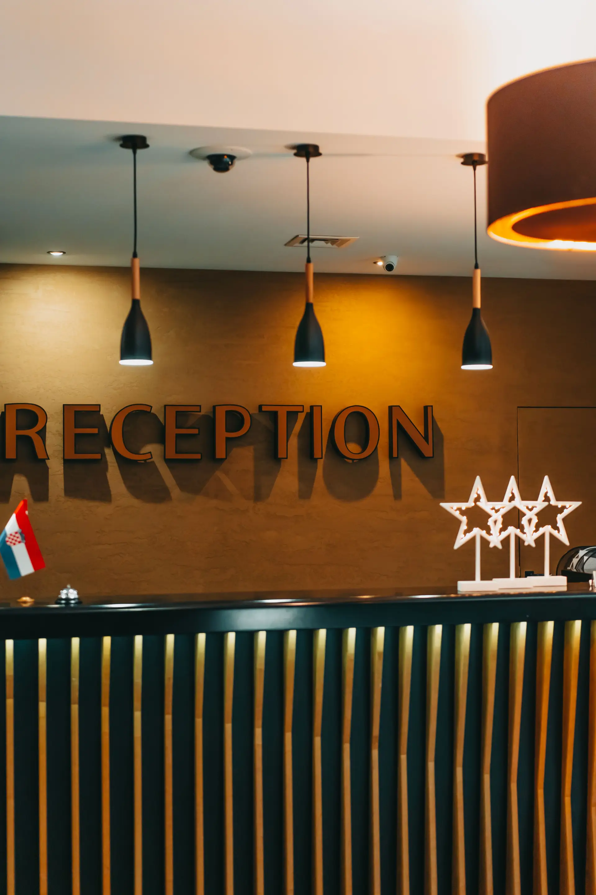 Sodoben sprejemni prostor in recepcija